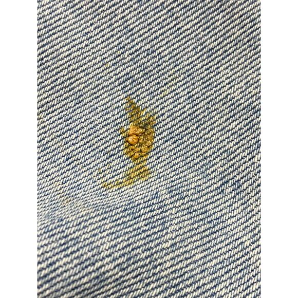 Vintage Pepsi Trucker Jacket Mens XL Light Wash Blue Denim Button 90s Y2K - Picture 11 of 11